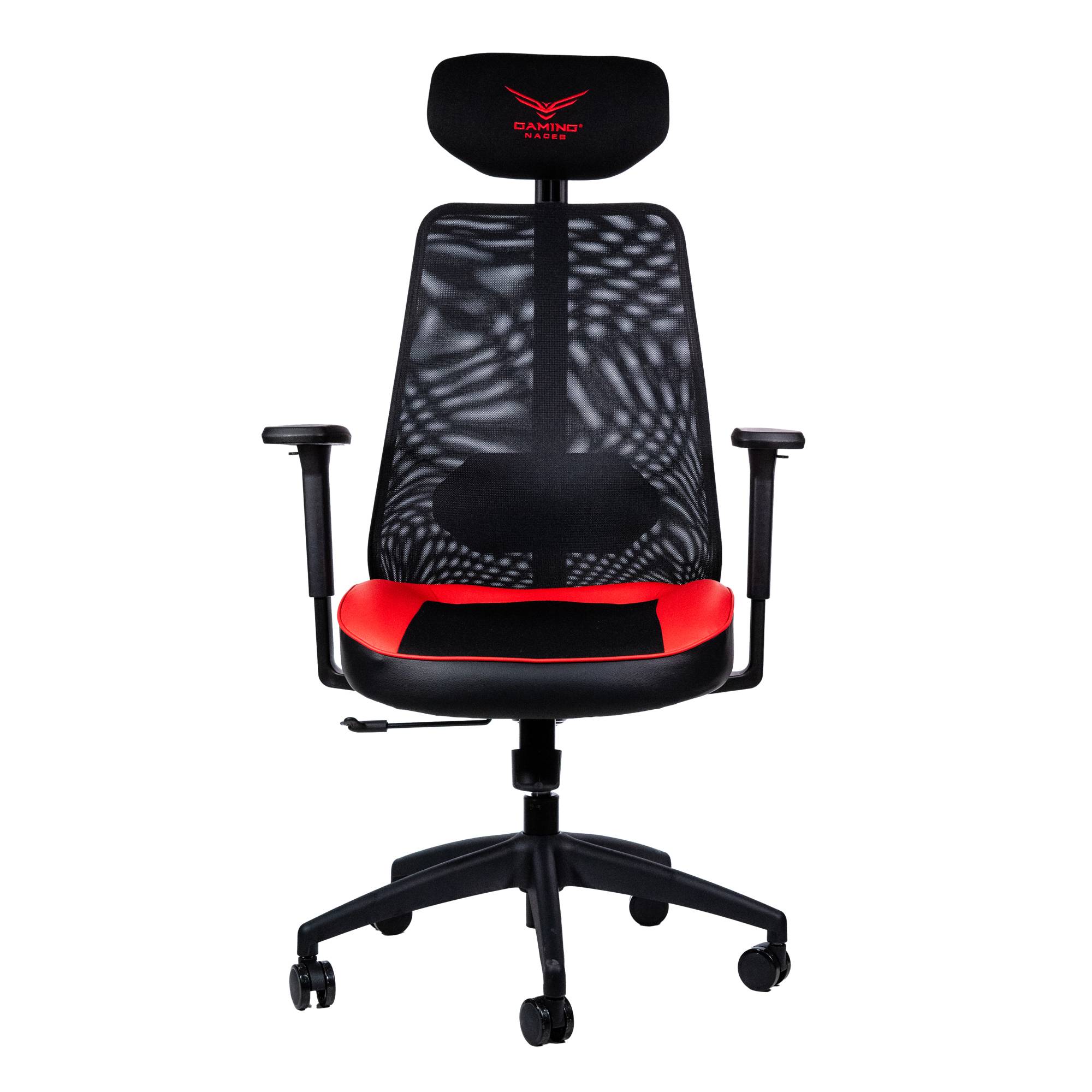 Silla Naceb Gamer Silla De Malla Gamer X-One Color Rojo NA-09S4R - Silla Naceb Gamer Silla De Malla Gamer X-One Color Rojo NA-09S4R -